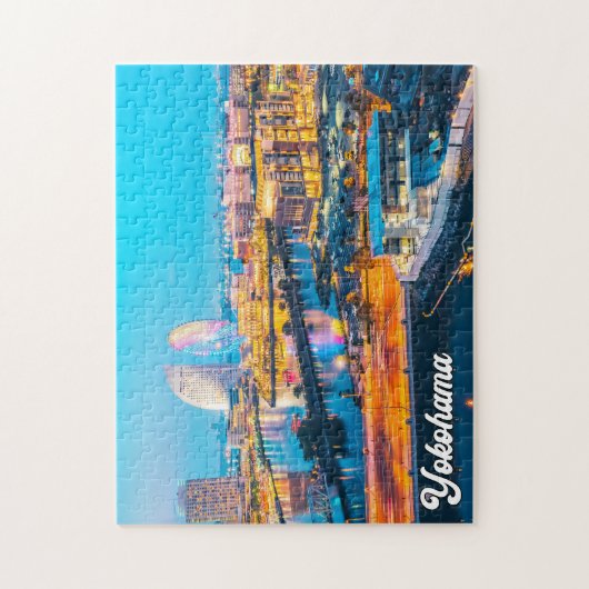 Beautiful Yokohama, Japan Puzzle (Vertikal)