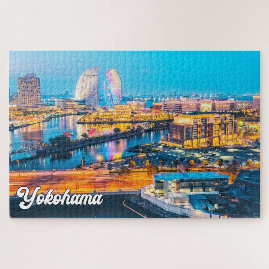 Beautiful Yokohama, Japan Puzzle (Horizontal)