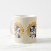 Beautiful Yorkie Dog Kaffeetasse (Vorderseite Links)