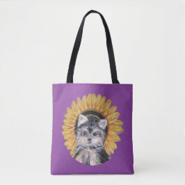Beautiful Yorkie Dog Tasche