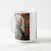 Beautiful Yorkie | Yorkshire Terrier Portrait Kaffeetasse (Vorderseite Links)