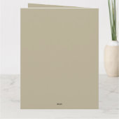 Beautiful Yorkie | Yorkshire Terrier Portrait Karte (Rückseite)