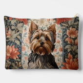 Beautiful Yorkie | Yorkshire Terrier Portrait Zubehörtasche (Rückseite)