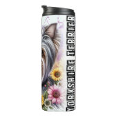Beautiful Yorkshire Terrier Dog Thermosbecher (Nach rechts gedreht)
