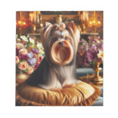 Beautiful Yorkshire Terrier Notizblock (Vorderseite)