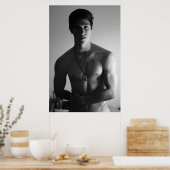 Beautiful Young Man Poster (Küche)