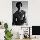 Beautiful Young Man Poster (Heimbüro)