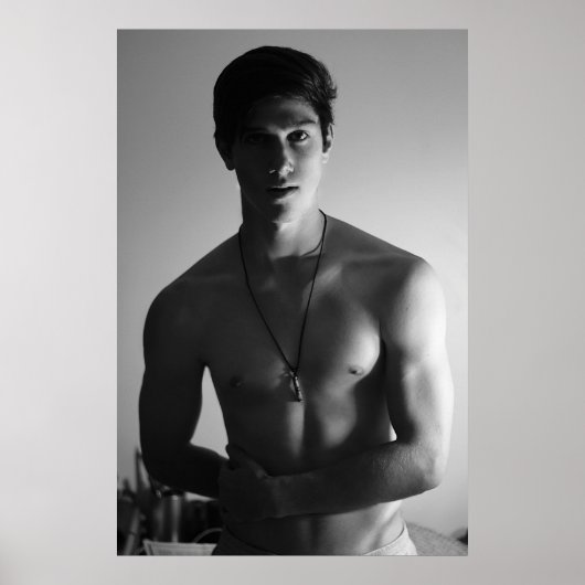 Beautiful Young Man Poster (Vorne)