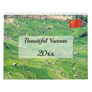 Beautiful Yunnan, China Kalender