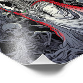 Beautiful Zombie Queen Fotodruck (Ecke)