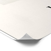 Beautifully Bare Poster (Ecke)