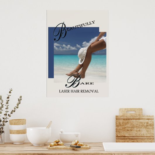 Beautifully Bare Poster (Küche)