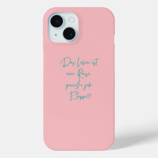 Beautifully Simple iPhone Case (Rückseite)