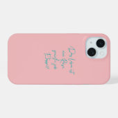Beautifully Simple iPhone Case 15 Hülle (Rückseite (Horizontal))