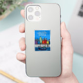 Beautifully Unrepeatable Inspirational Coastal Aufkleber (Telefon)