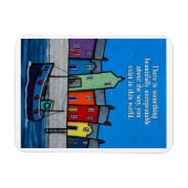 Beautifully Unrepeatable Inspirational Coastal Magnet (Horizontal)