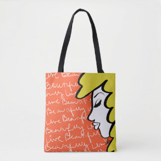 Beautigend Live Canvas Bags Tasche