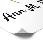 Beautisieren Sie Ihr Handwerk Nähraum Vintag Manne Poster (Ecke)