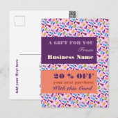 Beauty Accessoires Beautician & Friseur Girly Postkarte (Vorne/Hinten)