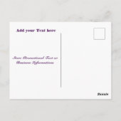 Beauty Accessoires Beautician & Friseur Girly Postkarte (Rückseite)