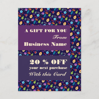 Beauty Accessoires Beautician & Friseur Girly Postkarte