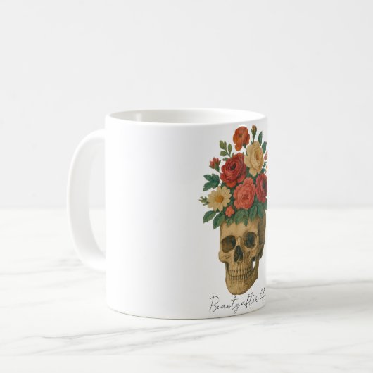 beauty after life kaffeetasse (Vorderseite Links)