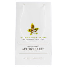 Beauty Aftercare Geschenktaschen grün orchid Aquar
