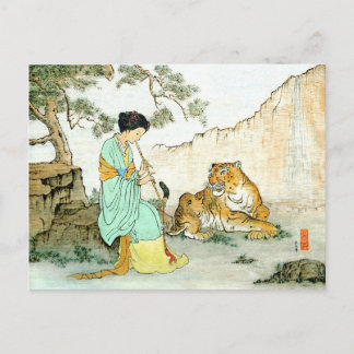 Beauty and Beast Postkarte