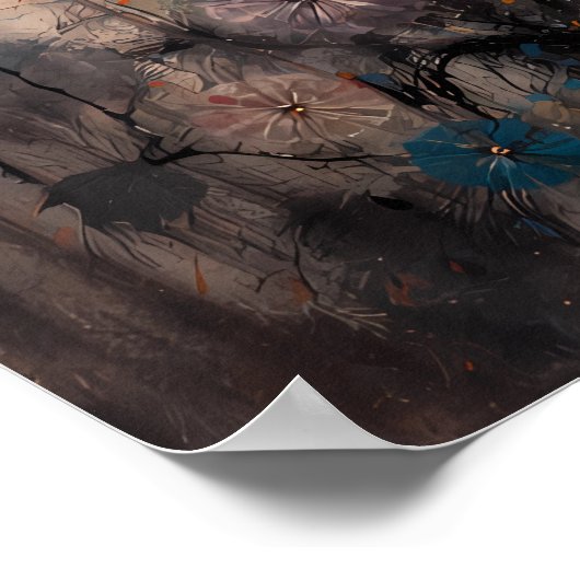 Beauty and Sorrow – A Study of Silent Emotion Poster (Ecke)