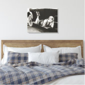 Beauty Baden, 1918 Leinwanddruck (Insitu (Schlafzimmer))