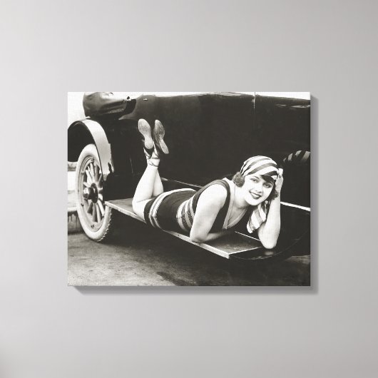 Beauty Baden, 1918 Leinwanddruck (Vorderseite)