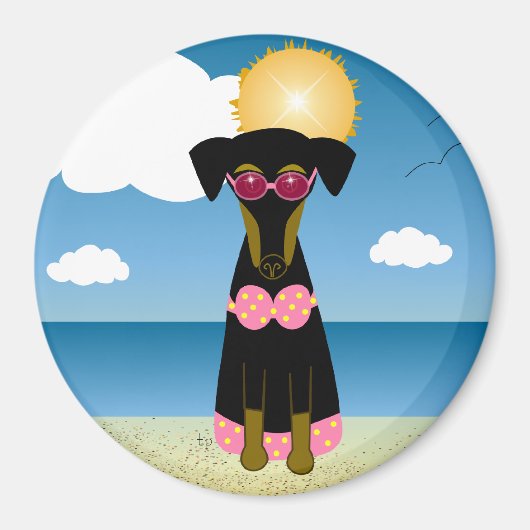 Beauty Baden Magnet (Vorne)