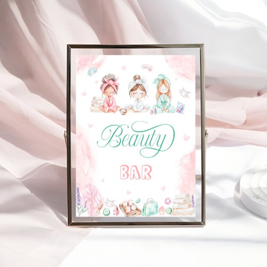 Beauty Bar Wellness-Center Party Girl Poster