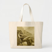 Beauty Beach Bag Jumbo Stoffbeutel (Vorne)