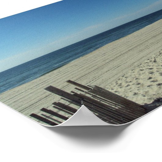 Beauty Beach Poster (Ecke)