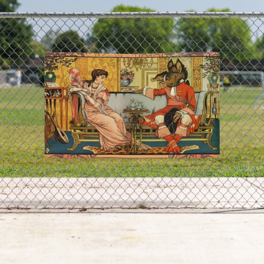 Beauty Beast Classic Fairy Tale Zeichen Banner (Insitu)