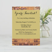 Beauty Beast Classic Fairy Tale Zeichen Einladung (Stehend Vorderseite)