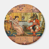 Beauty Beast Classic Fairy Tale Zeichen Magnet (Vorne)