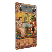 Beauty Beast Classic Fairy Tale Zeichen Mini Klemmbrett (Schrägansicht)