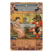 Beauty Beast Classic Fairy Tale Zeichen Mini Klemmbrett (Vorderseite)