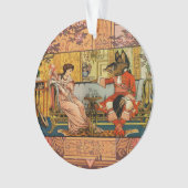 Beauty Beast Classic Fairy Tale Zeichen Ornament (Vorderseite)