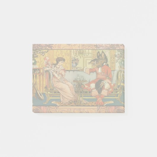 Beauty Beast Classic Fairy Tale Zeichen Post-it Klebezettel