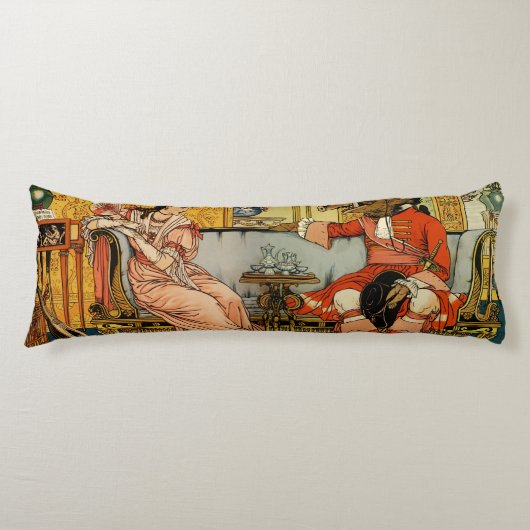 Beauty Beast Classic Fairy Tale Zeichen Seitenschläferkissen (Vorderseite)