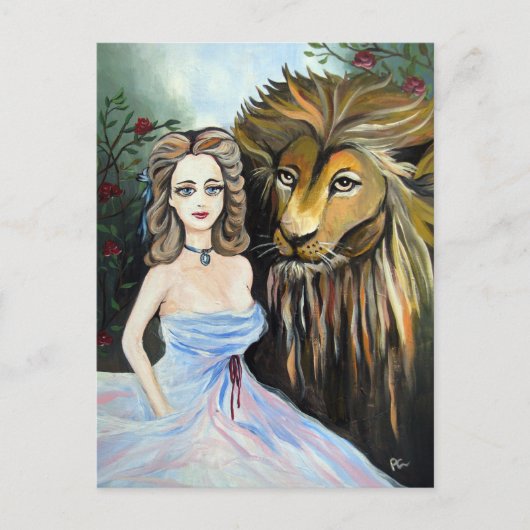 Beauty & Beast Postkarte (Vorderseite)