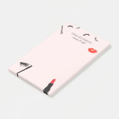 Beauty Biz Eyelashes Post-it Klebezettel (angewinkelt)