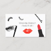 Beauty Biz Eyelashes Visitenkarte (Vorderseite)