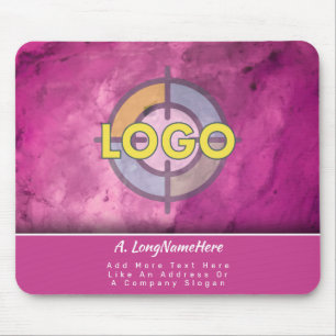 Beauty Brand  Hot Pink Magenta Executive Büro Mousepad