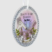 Beauty Business Beautician Ornament (Vorderseite)