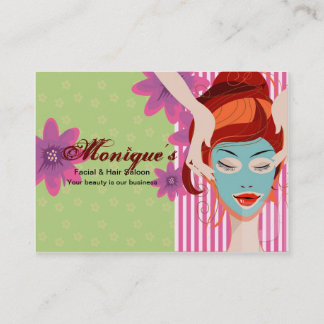 Beauty Business Card Kosmetische Beauty Salon Kart Visitenkarte