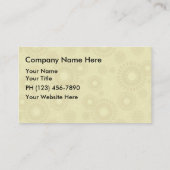 Beauty Business Cards Visitenkarte (Rückseite)